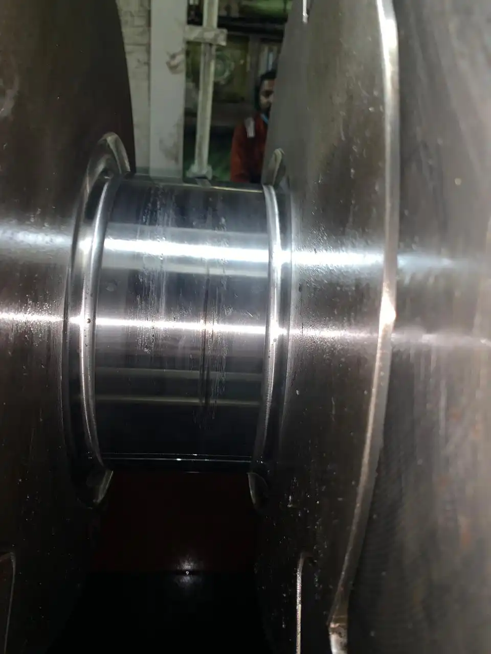 Crank pin Surface scoring