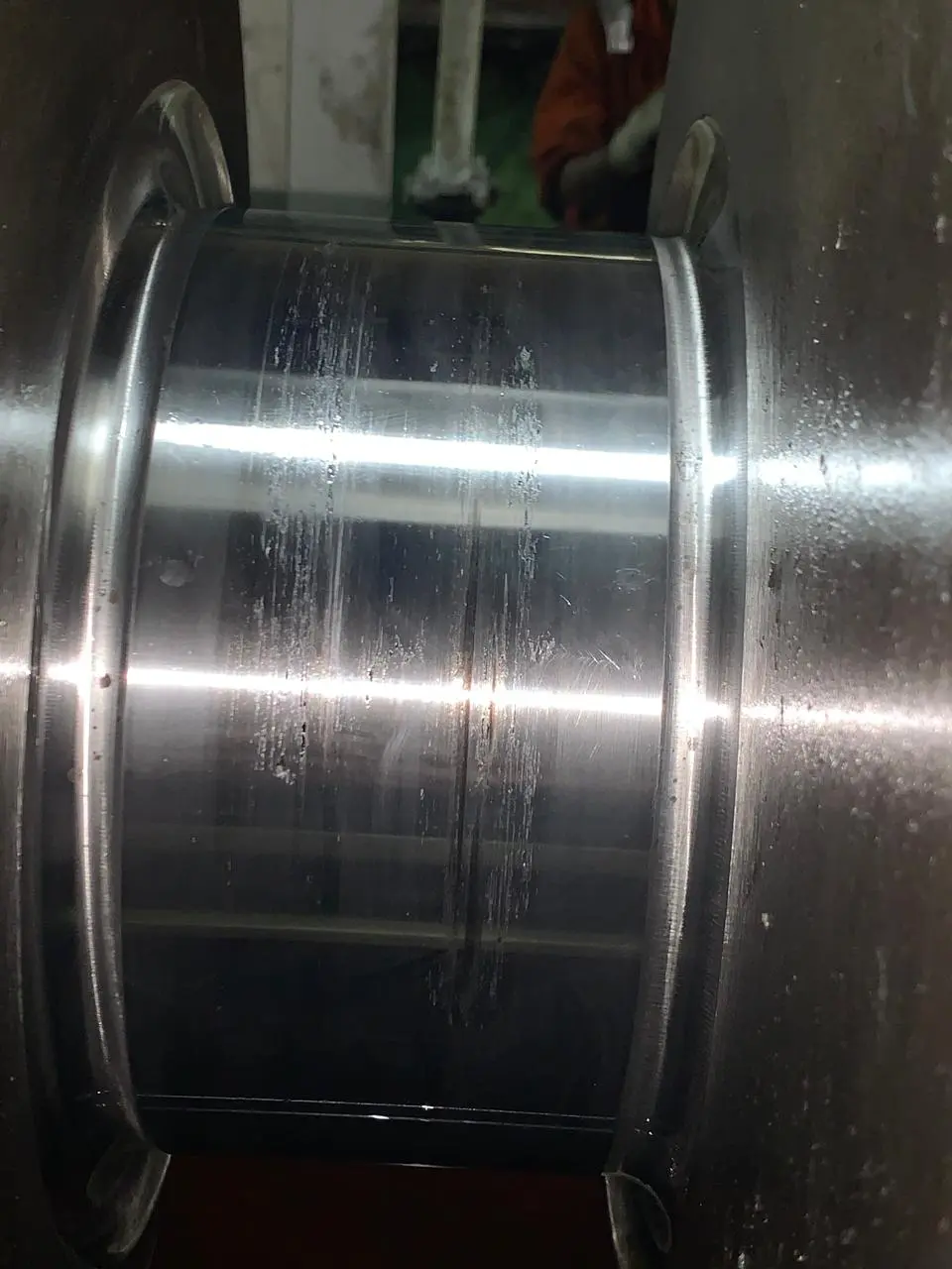 Crank pin Surface scoring