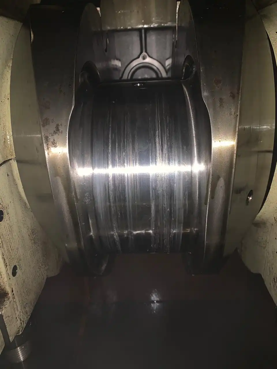 Crank pin Surface scoring